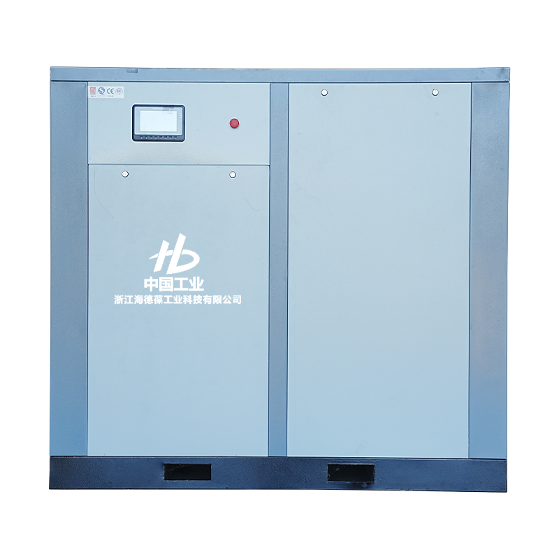 Jednostupanjski dvostruki vijčani kompresor s mikro uljem od 75 KS